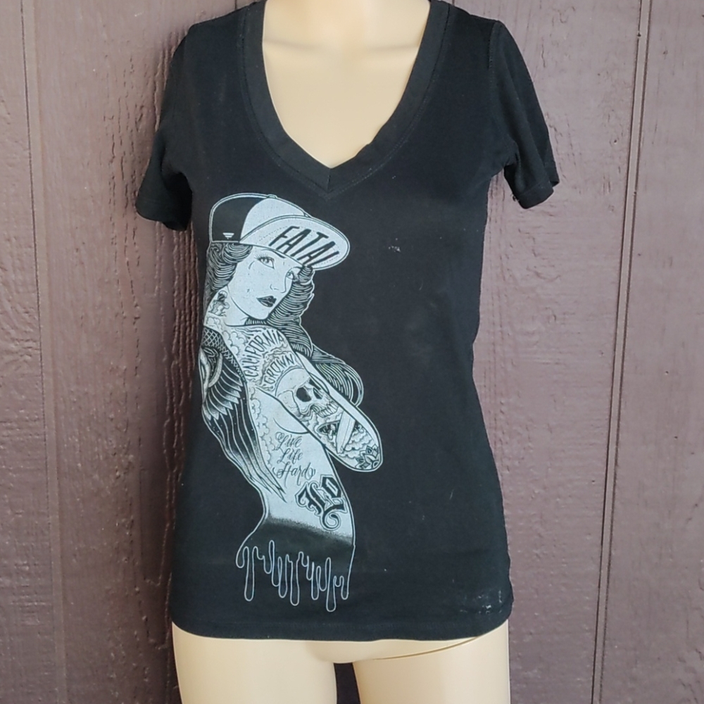 Women's v neck shirt